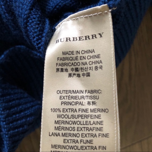Burberry Merino Wool Cardigan - Picture 6 of 6